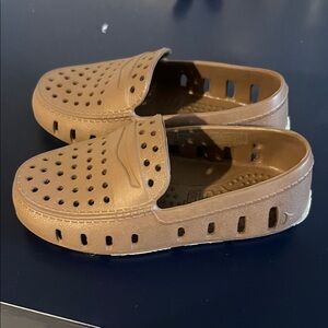 Kids Brown Floafer Slip-On Shoes